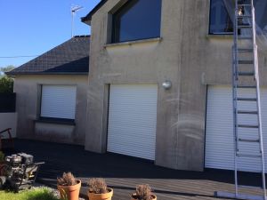 Avant traitement de la façade
