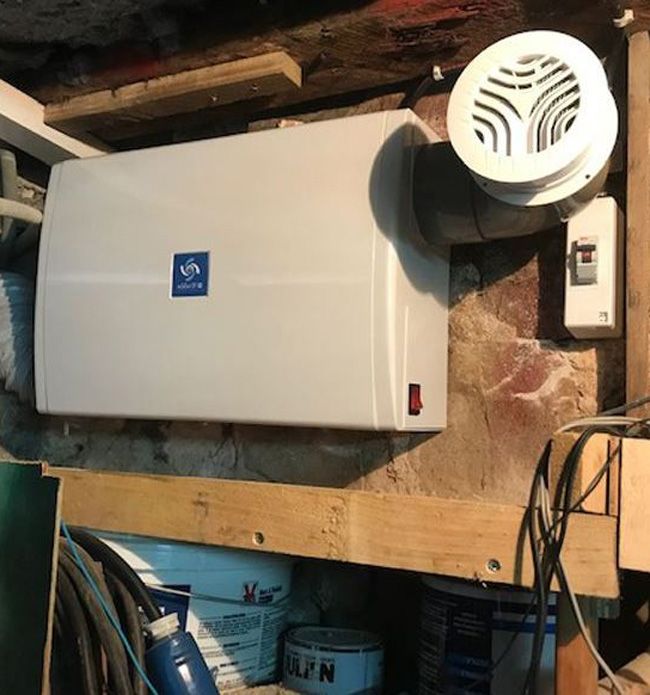 Ventilation dans une maison du Finistère Ventilation dans une maison du Finistère