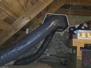 Raccordement prise d'air extérieure sur système de ventilation