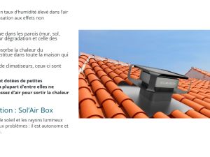 Extracteur d'air solaire